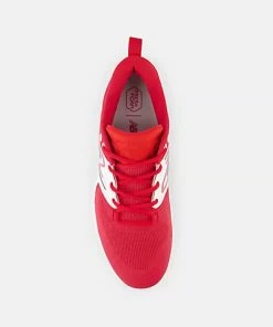 New Balance Fresh Foam 3000 V6 Molded Cleat - Red W/ White -Gloves Sales Store pl3000r6 nb 04 i