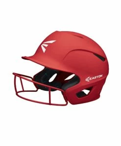 Easton Prowess Grip Matte Solid Fastpitch Batting Helmet - Red