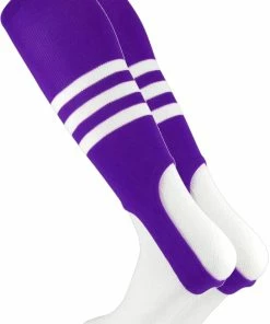 Twin City TCK Baseball Stirrup Socks -Gloves Sales Store purplewhite