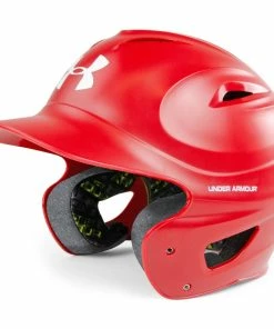 Under Armour Converge Matte Batting Helmet - Red