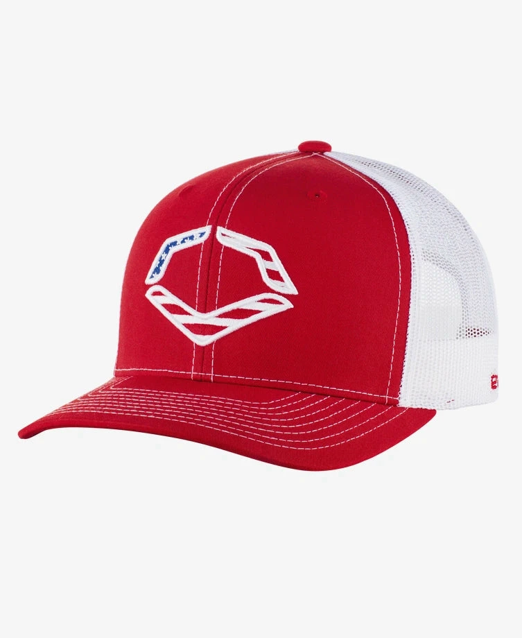 EvoShield USA Trucker And Tone Snapback Caps 2 EvoShield USA Trucker And Tone Snapback Caps - Image 2