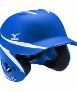 Mizuno MVP Two-Toned Matte Batting Helmet - Royal/White