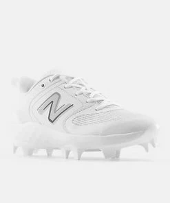 New Balance Fresh Foam Velo V3 Molded Softball Cleat SPVELOW3 - White