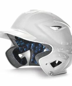 All-Star All Star S7™ Solid Gloss Youth Batting Helmet - White