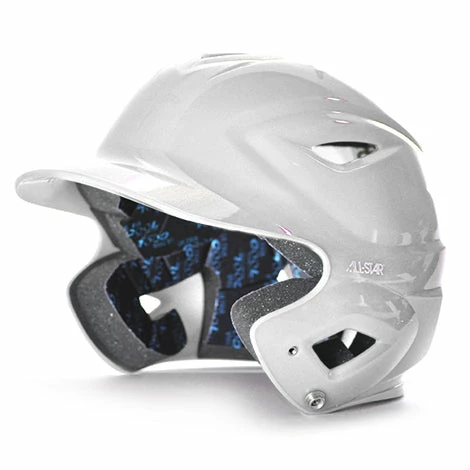 All-Star All Star S7™ Solid Gloss Youth Batting Helmet - White 1 All-Star All Star S7™ Solid Gloss Youth Batting Helmet - White