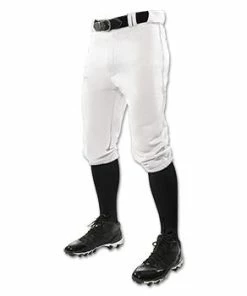 Champro Sports Champro Youth BP10 Triple Crown Knicker Baseball Pants - White