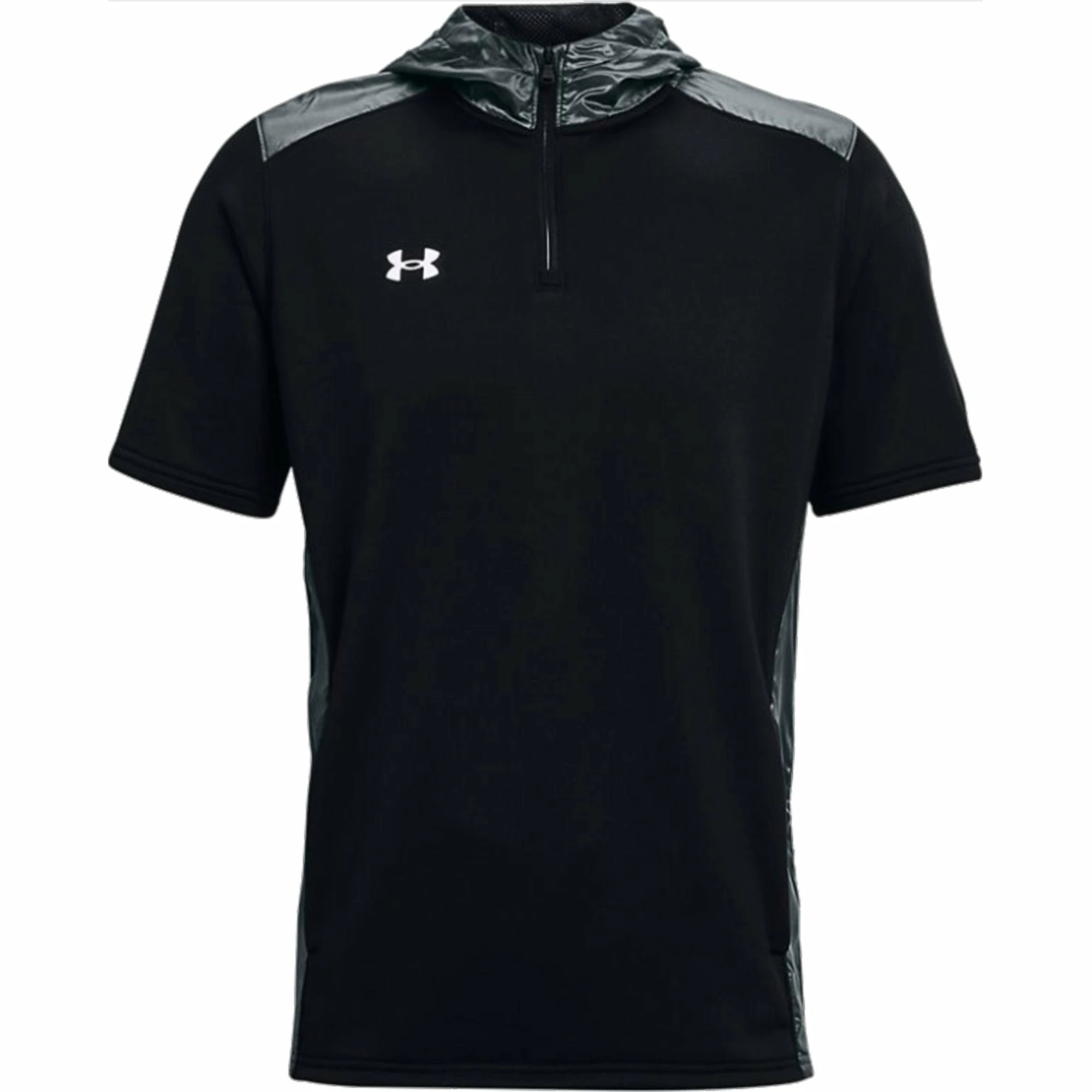 Under Armour Men's Command Short Sleeve Hoodie - Black 1 Under Armour Men's Command Short Sleeve Hoodie - Black