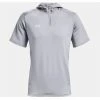 Under Armour Men's Command Short Sleeve Hoodie - Grey